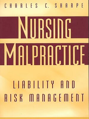 cover image of Nursing Malpractice